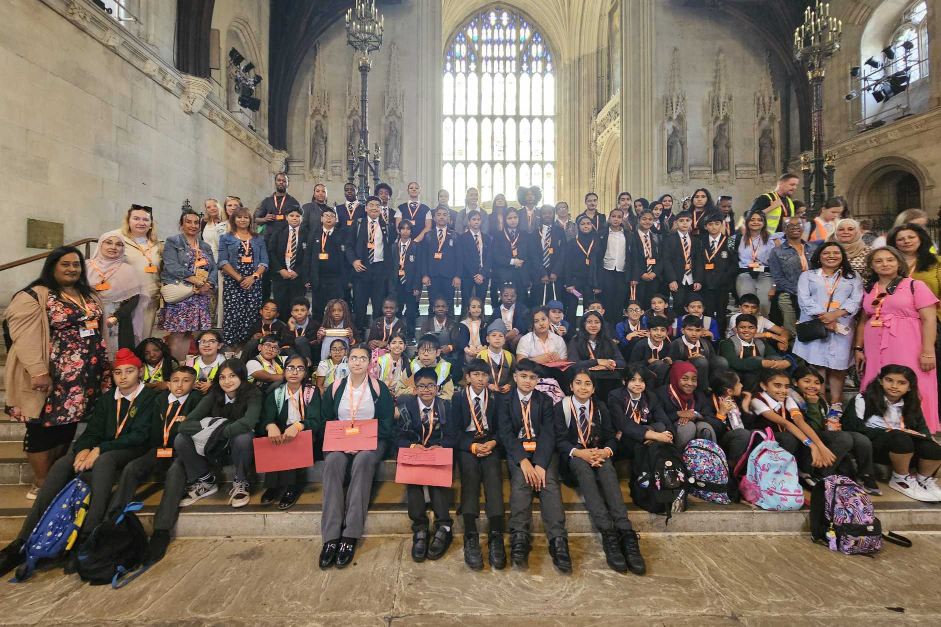 image for the story called Young People's Parliament Trip to London