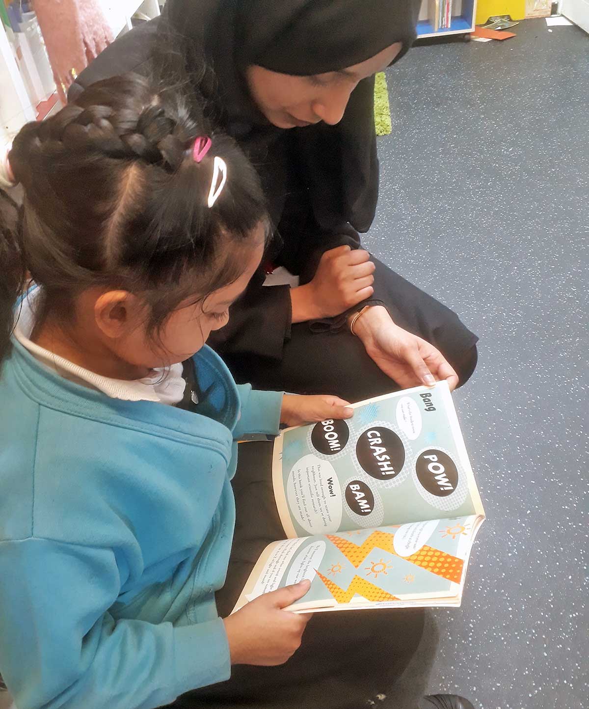 Reading support